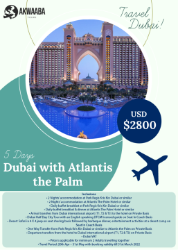 Dubai with Atlantis the Palm