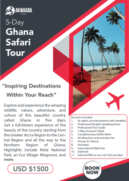 5-Day Ghana Safari Tour